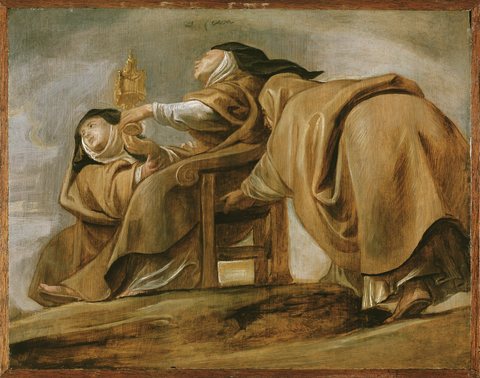 Saint Claire of Assisi, 1620