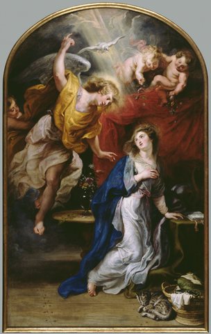 Петер Паул Рубенс — The Annunciation