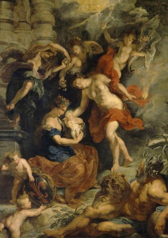 The Birth of Marie de' Medici