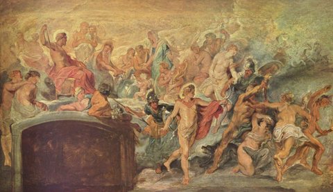 The Council of Gods (Sketch for the Medici Cycle) No.14