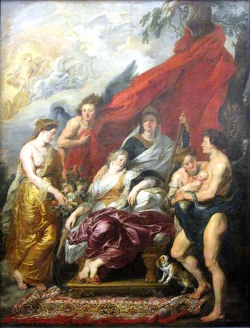 The Birth of the Dauphin at Fontainebleau, 27 September 1601