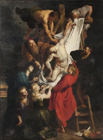 The Descent from the Cross: central panel