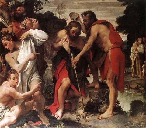 The Baptism of Christ Carrac