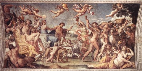 Triumph of Bacchus and Ariadne Carrac