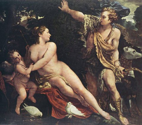 Venus and Adonis WGAVenus
