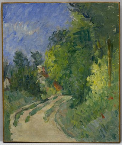 La Route tournante en sous-bois (Bend in the Road Through the Forest)