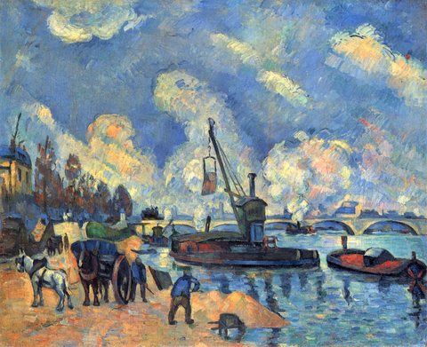La Seine au quai d'Austerlitz (The Seine at Bercy)