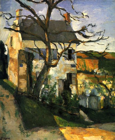 La Maison Rondest, quartier de l'Hermitage, Pontoise (The House and the Tree)