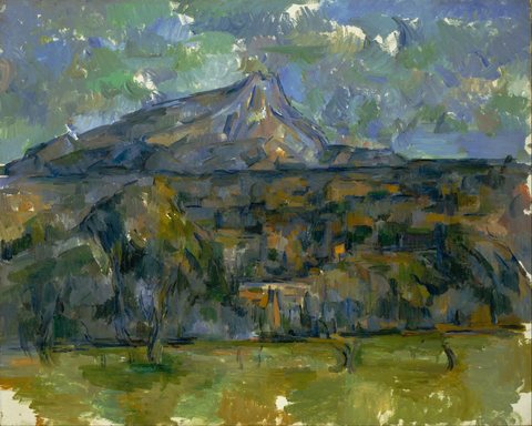 Mont Sainte-Victoire Seen from Les Lauves
