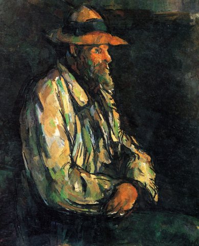 Le Jardinier Vallier (The artist's gardener, Vallier)