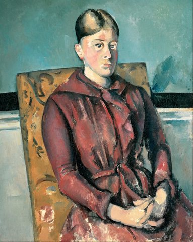 Madame Cézanne in a Yellow Chair