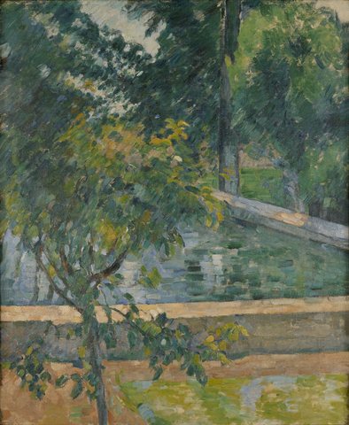 Пол Сезан — Le bassin du Jas de Bouffan (The Pool at Jas de Bouffan)