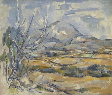 Montagne Sainte-Victoire 1890