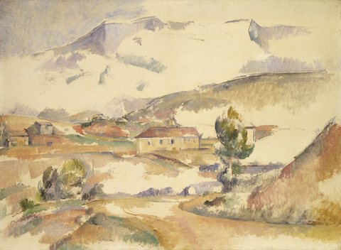 Montagne Sainte-Victoire, from near Gardanne
