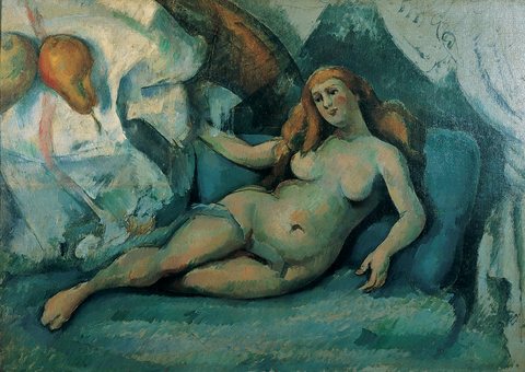 Nude woman
