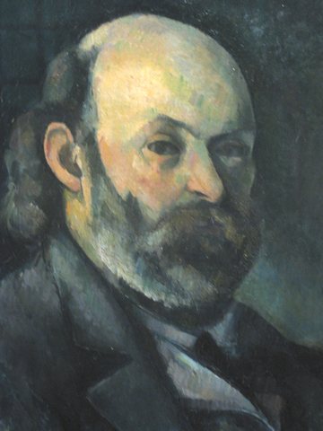 Self Portrait By Paul Cézanne