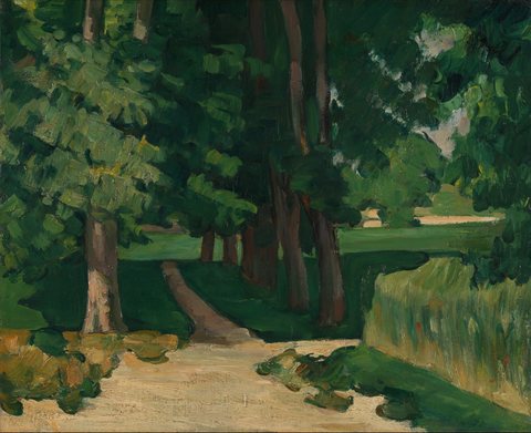 The Driveway at the Jas de Bouffan