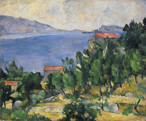 View of Mt. Marseilleveyre and the Isle of Maire (L'Estaque)
