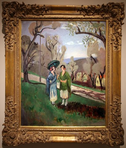 Conversation under the Olive Trees