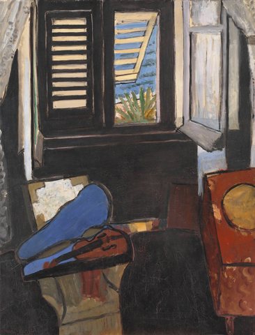 Interior with a Violin
