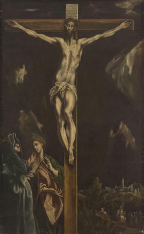 Crucifixion with the Virgin Mary and Saint John the Evangelist