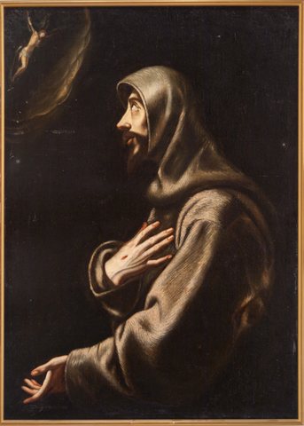 Saint Francis of Assisi in Meditation