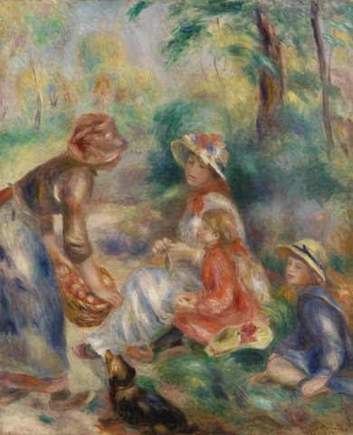 Apple Vendor (La Marchande de pommes)
