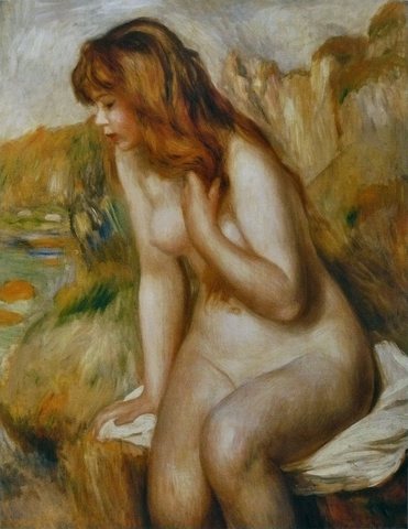 Bather on a Rock