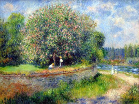 Chestnut in Blossom