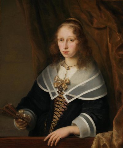 A Lady with a Fan