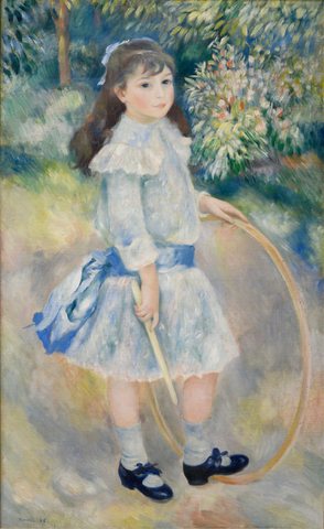 Girl with a Hoop