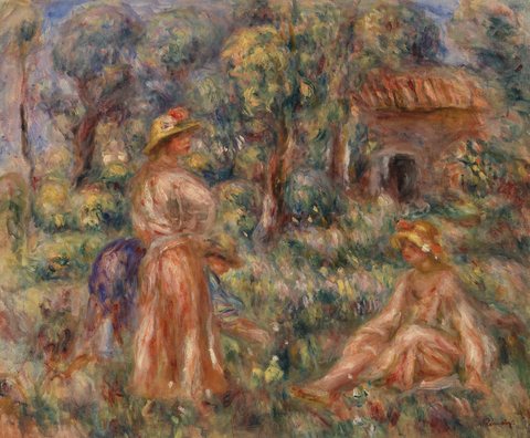 Girls in a Landscape (Jeunes filles dans un paysage)