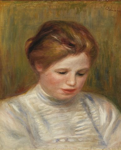 Head (Study of an Embroiderer)