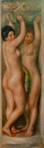 two young nude women