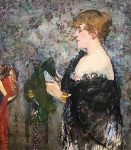 At the Milliner's (La Modiste)