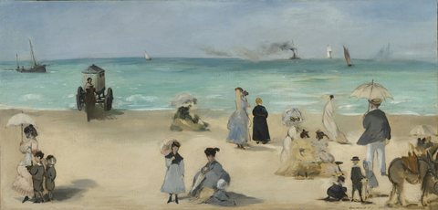 On the Beach, Boulogne-sur-Mer