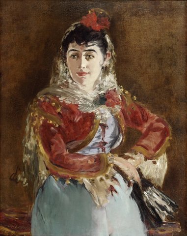 Portrait of Émilie Ambre as Carmen