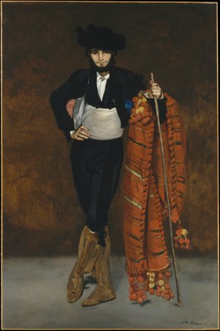 Young man in Mayo costume