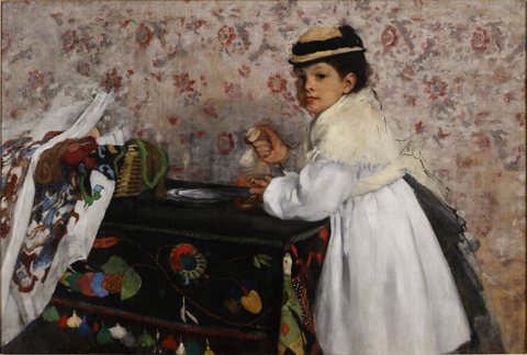 Portrait of Mlle. Hortense Valpinçon