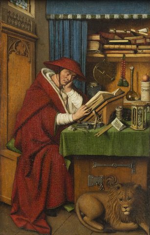 Saint Jerome in His Study