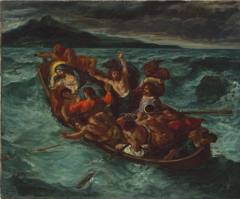 Christ Asleep during the Tempest