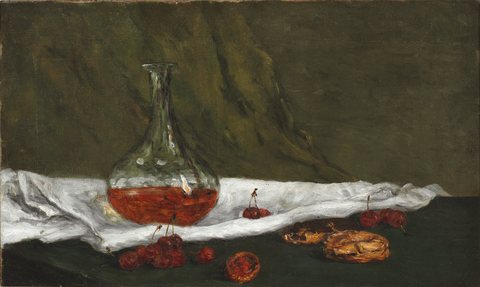 Череши и гарафа