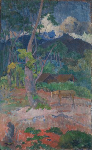 Landscape with a Horse