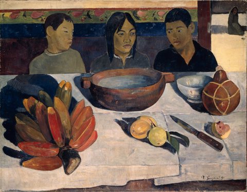 Die Mahlzeit (Mahl mit Bananen)
