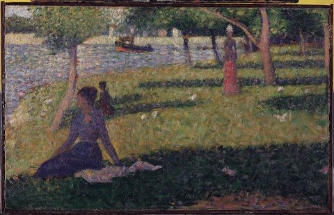 Жорж Сьора — La Grande Jatte (Study I)