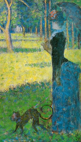 Woman with a Monkey