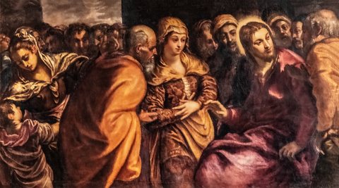 Christ and the adulteress