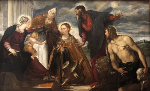 Madonna and Child with Saints