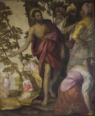 Saint John the Baptist Preaching