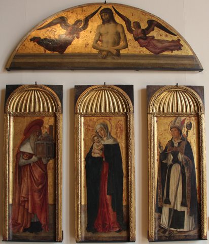 Triptych of the Madonna